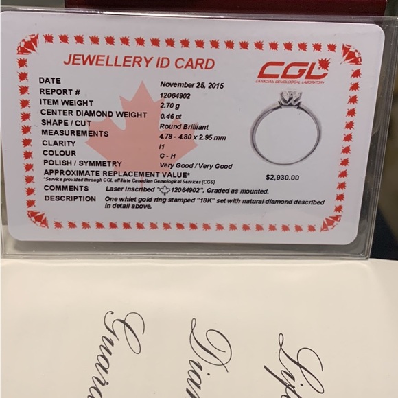 Gorgeous solitaire diamond ring - Picture 2 of 6